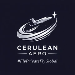 Cerulean Aero aircraft and star emblem